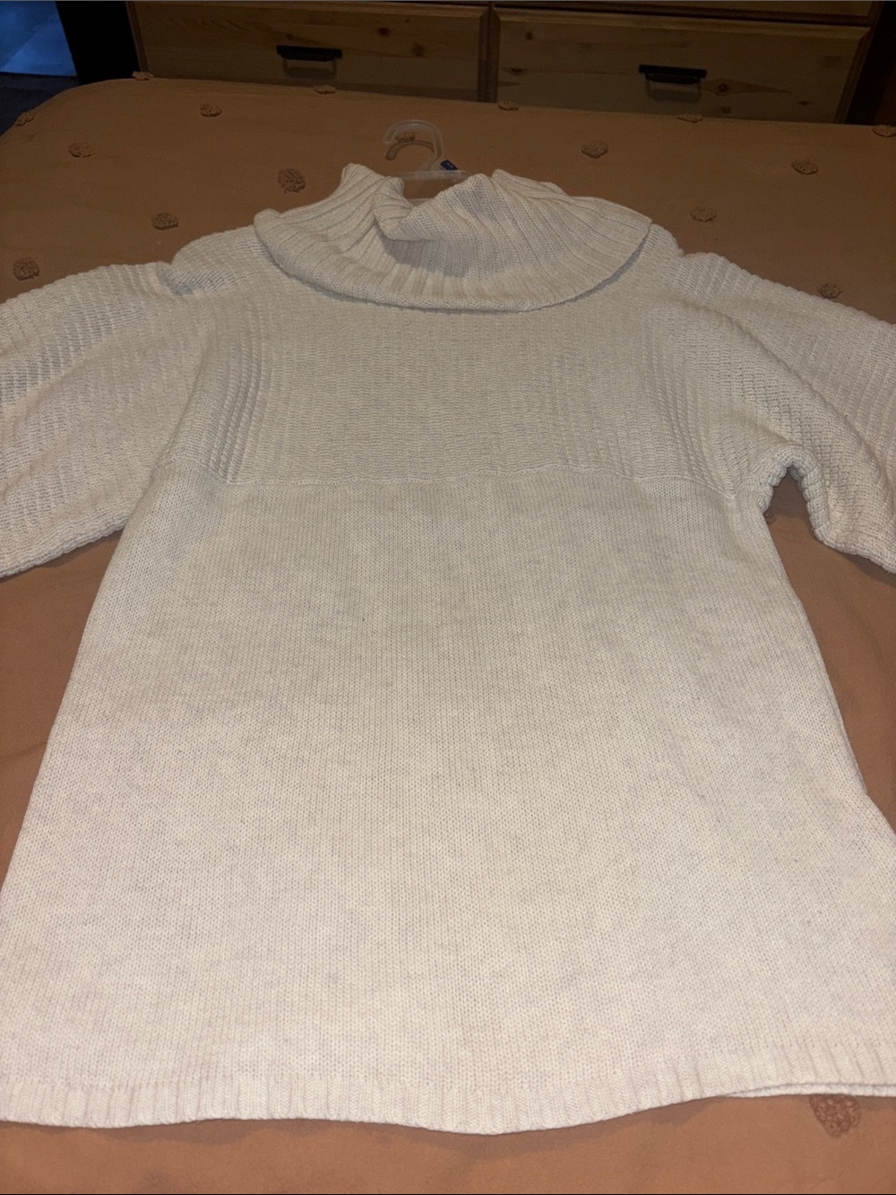 Cozy Cream Turtleneck Sweater - Women's Knit Pullover